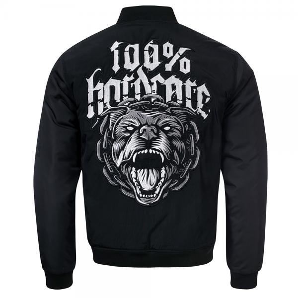 100% Hardcore Bomberjacke "Rottweiler" (S)