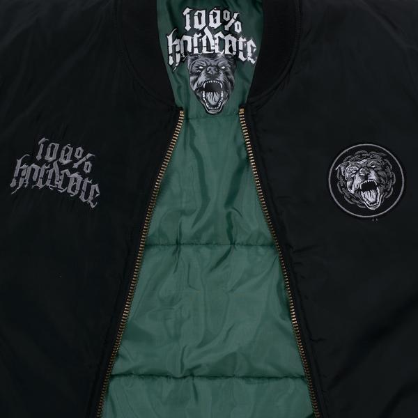 100% Hardcore Bomberjacke "Rottweiler" (S)