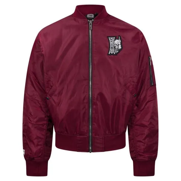 100% Hardcore Bomberjacke "Vertical" Rot