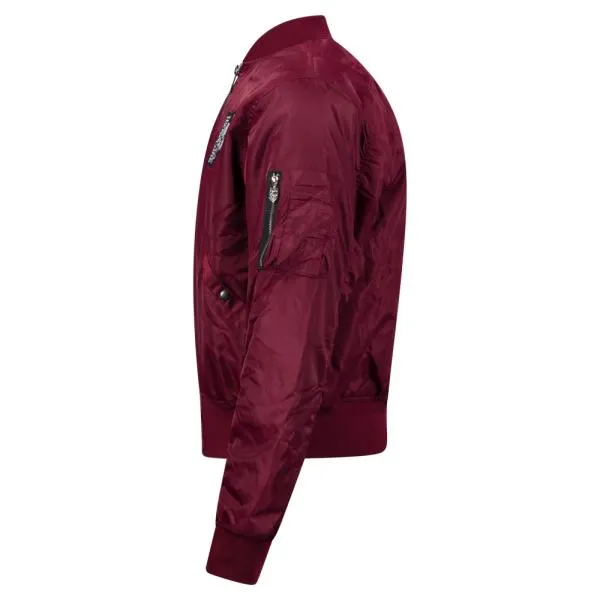 100% Hardcore Bomberjacke "Vertical" Rot