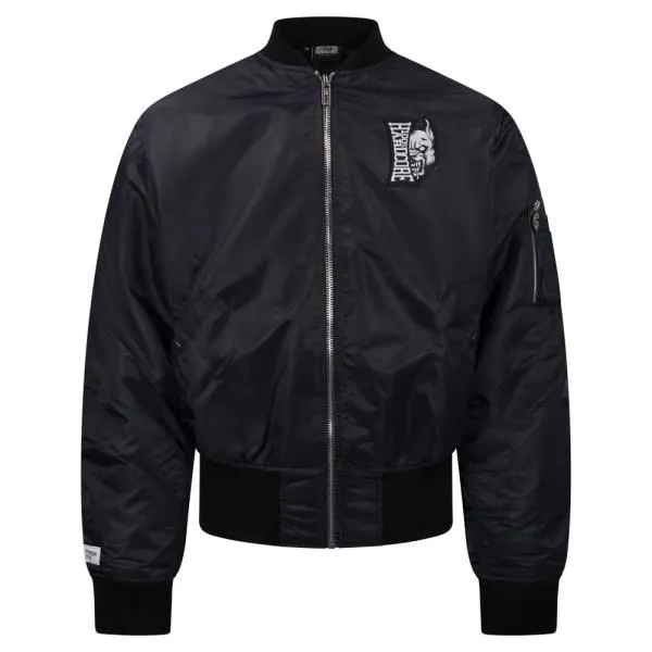 100% Hardcore Bomberjacke "Vertical" Schwarz