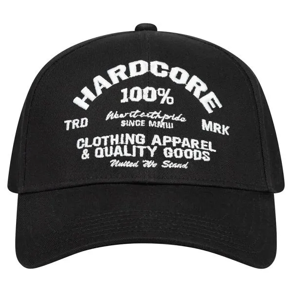 100% hardcore cap vorderseite