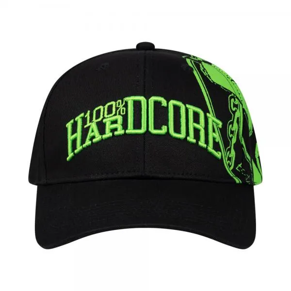 100% hardcore cap front