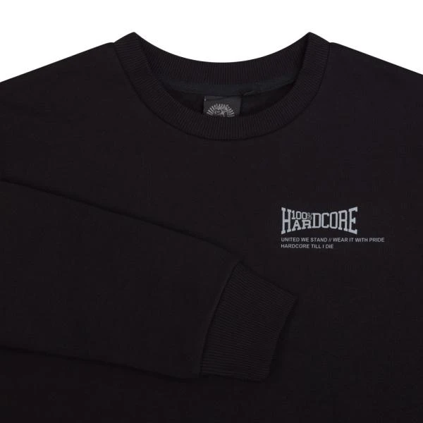 100% Hardcore Crewneck "Reflective"