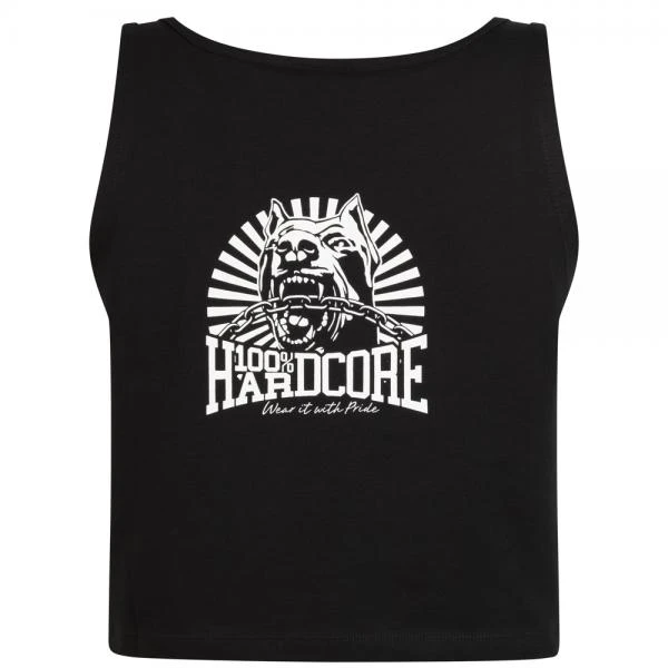 100% Hardcore Croptop "Classic" Vorne