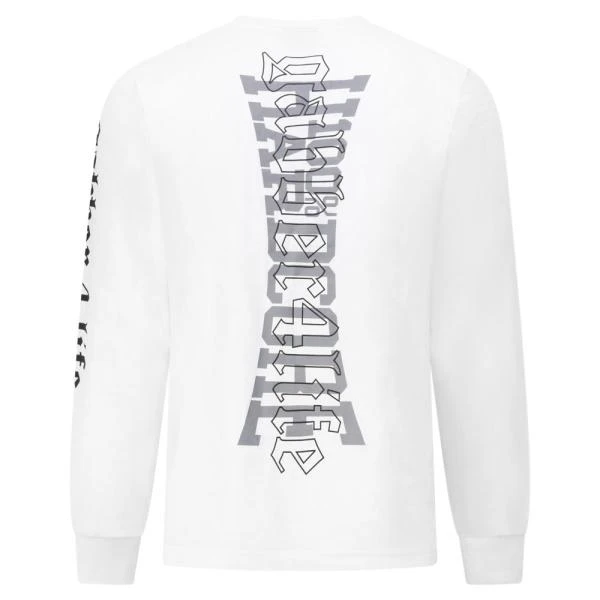 100% Hardcore Longsleeve "G4L" - weiss