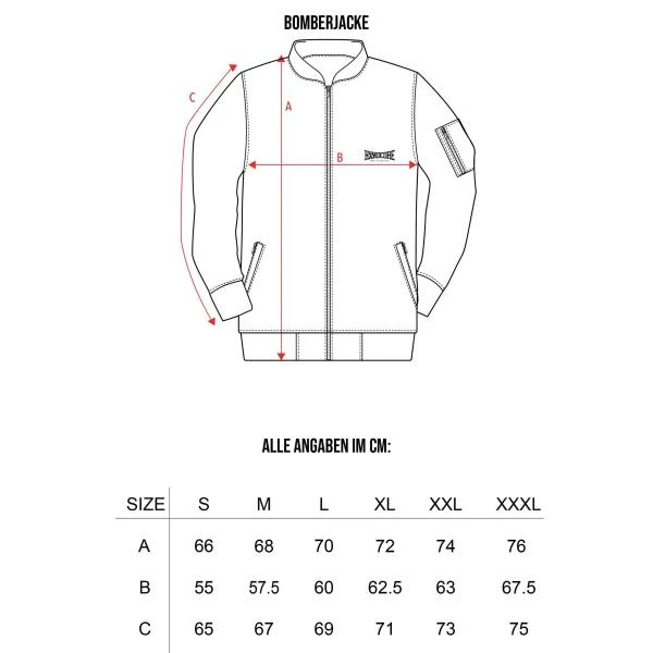 100% Hardcore Bomberjacke "Circle Pit" (4XL)