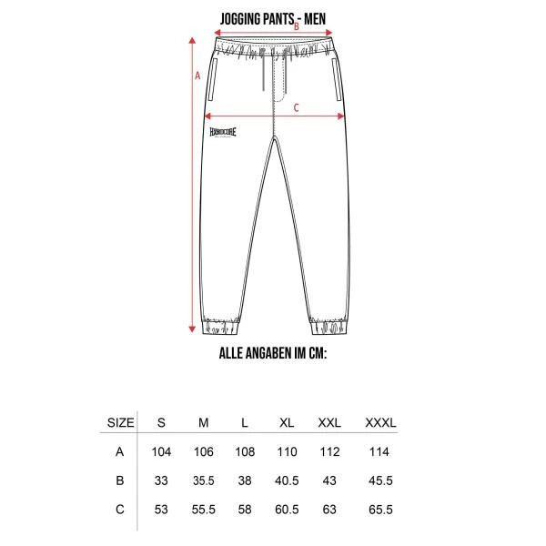 100% Hardcore Joggingpants "Taped" (XXL)