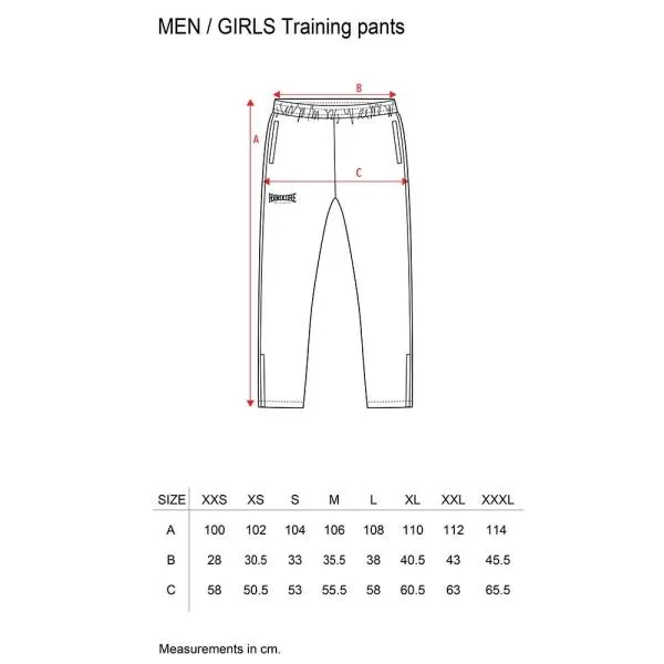 100% Hardcore Trackpants "Essential" baby blue