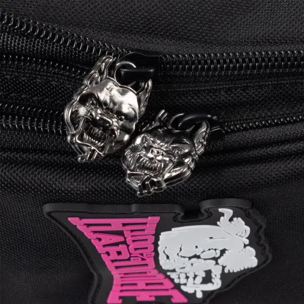 100% Hardcore Gürteltasche "Branded Rage" schwarz/pink