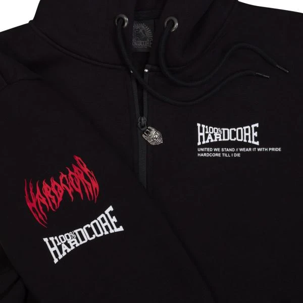 100% Hardcore Hooded Zipper "Snake"