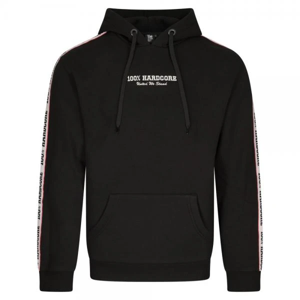 100% Hardcore Hoodie "Baseline" vorderseite
