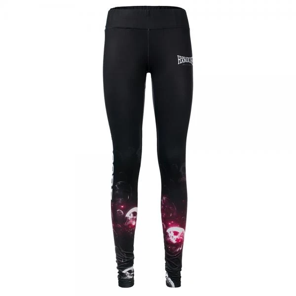 100% Hardcore Legging "Skulls Pink"