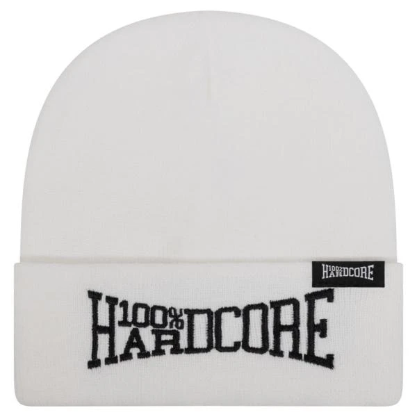 100% Hardcore Beanie "Essential" white