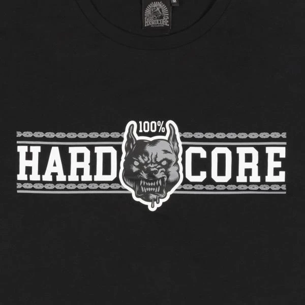 100% Hardcore T-Shirt "Oldschool" detail