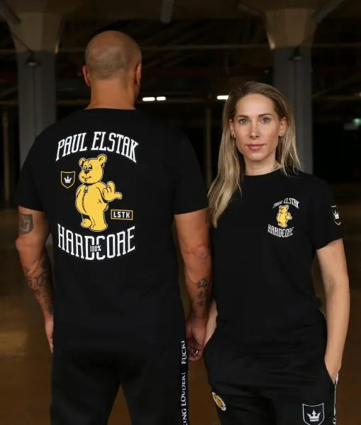 Hardcore Merchandise 100 hardcore Paul elstak t Shirt forze black