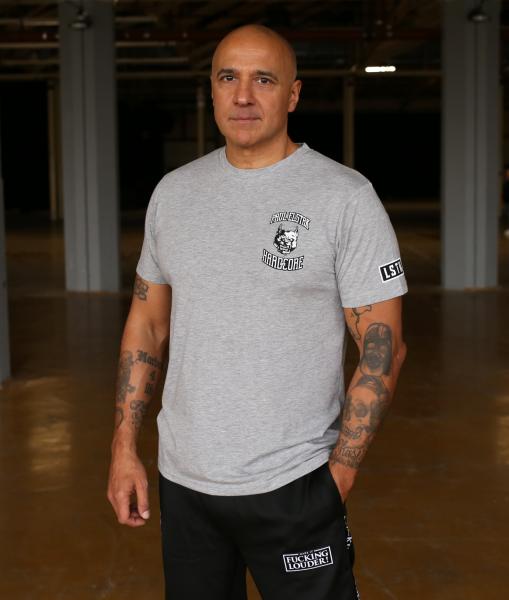hardcore t-shirt detail