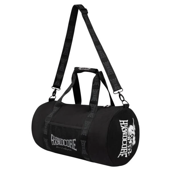 100% Hardcore Dufflebag black/white