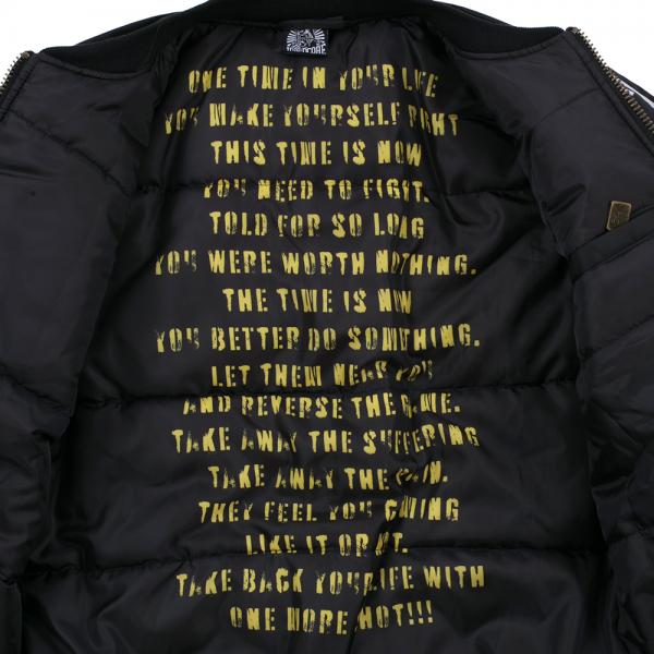 100% Hardcore & Rob Gee Bomberjacke "Natas" (S)