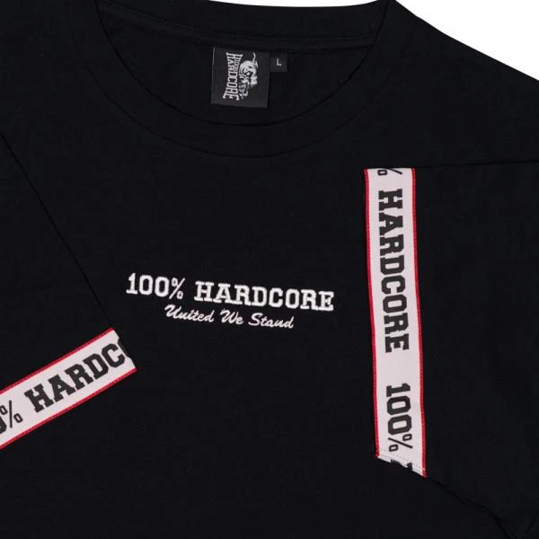 100% Hardcore T-Shirt "Baseline" detail