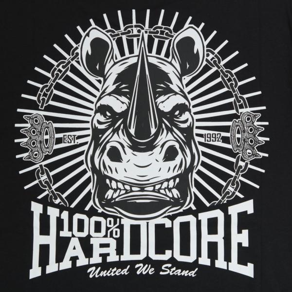 100% Hardcore T-Shirt "Rhino" Rueckseite