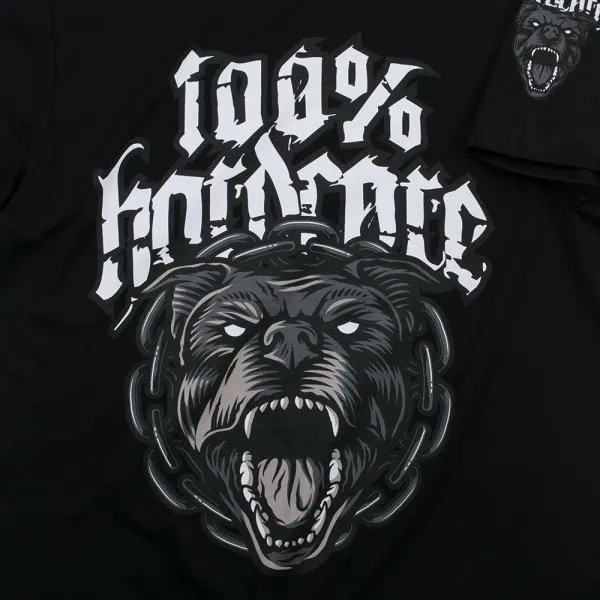 hardcore t-shirt detail