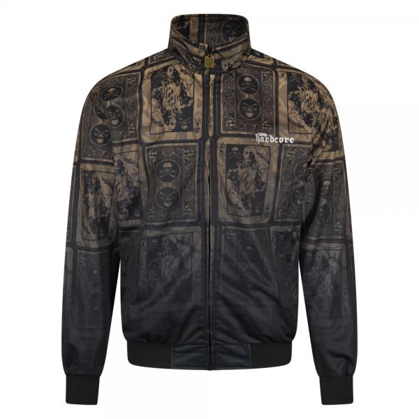 100% Hardcore Trainingsjacke "Gabber Ace" gold
