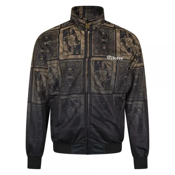 100% Hardcore Trackjacket "Gabber Ace" gold (3XL)