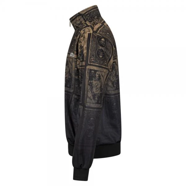 100% Hardcore Trackjacket "Gabber Ace" gold (3XL)