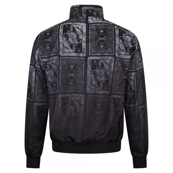 100% Hardcore Trainingsjacke "Gabber Ace" silber