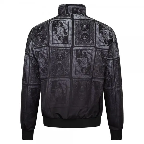 100% Hardcore Trainingsjacke "Gabber Ace" silber