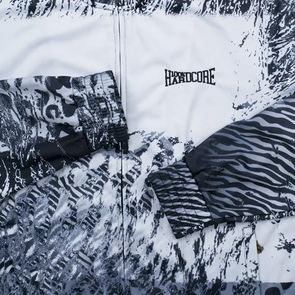 100 Procent Hardcore Trackjacket Jungle detail