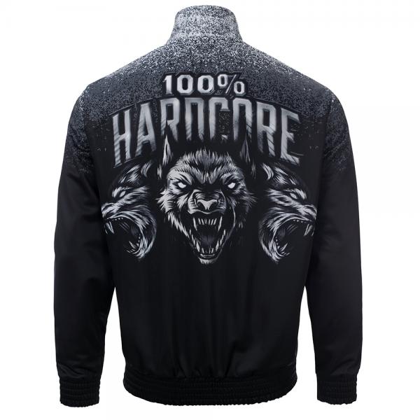 100% Hardcore Trainingsjacke "Wolfpack" schwarz