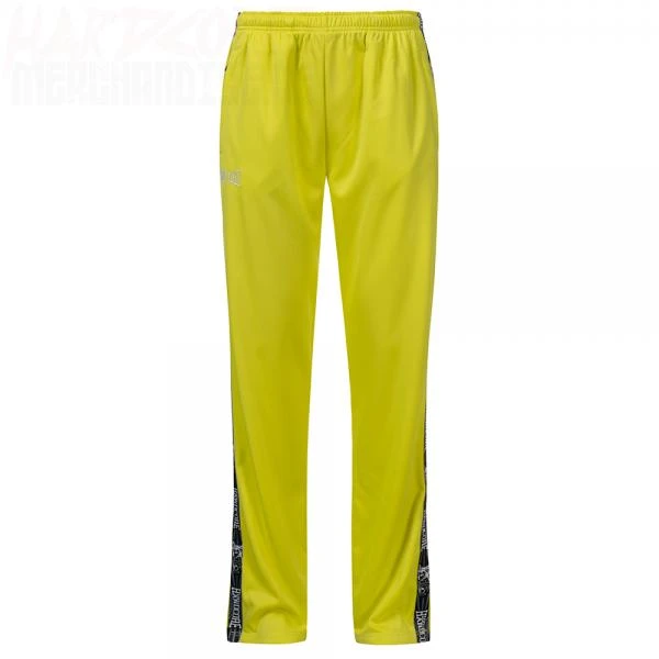 100% Hardcore Trackpants Taped Yellow (Unisex) Front