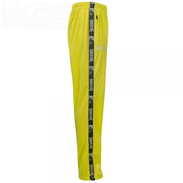 100% Hardcore Trackpants Taped Yellow (Unisex) side