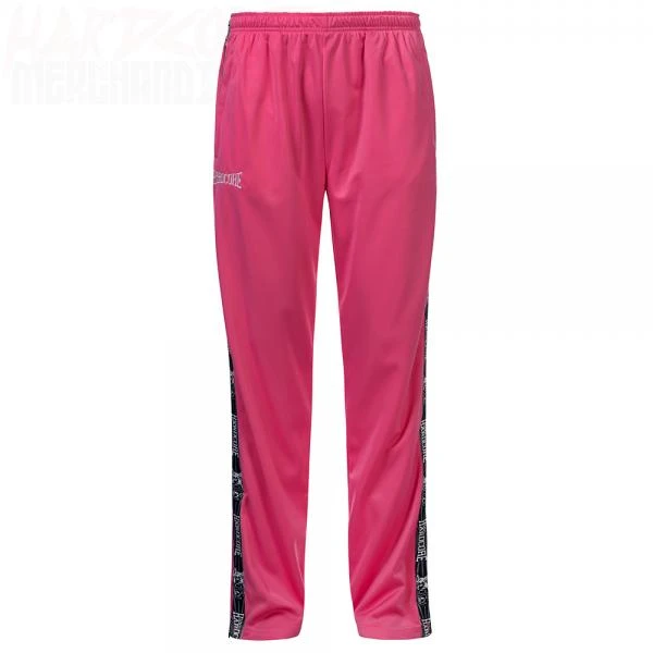 100% Hardcore Trackpants Taped Pink (Unisex) Front