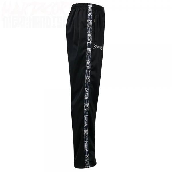 100% Hardcore Trackpants Taped black (Unisex) side