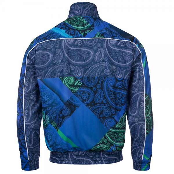 100 Procent Hardcore Trainingsjacke Age blau Rueckseite