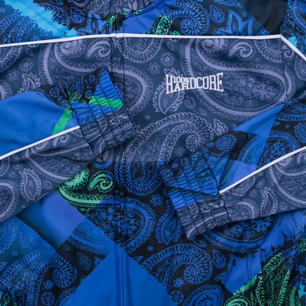 100 Procent Hardcore Trainingsjacke Age blau detail