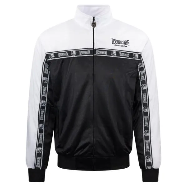 100% Hardcore Trainingsjacke "Branded Rage" weiss