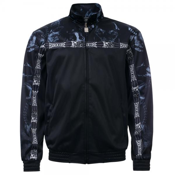 100 Procent Hardcore Trainingsjacke Dog pack Vorderseite