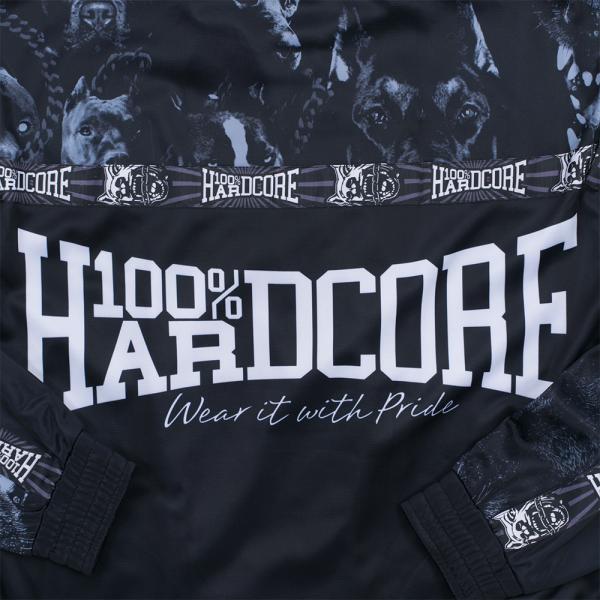 100 Procent Hardcore Trainingsjacke Dog Pack Detail