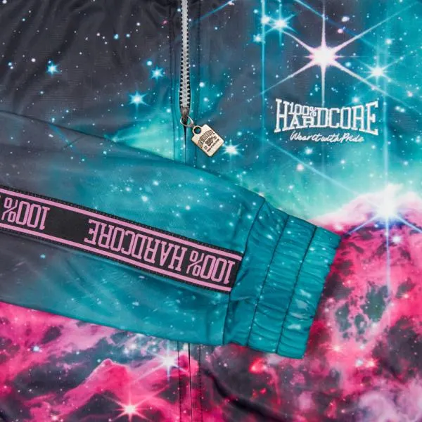 100% Hardcore Trackjacket "Into Space" green (XL)