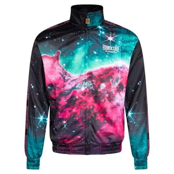 100% Hardcore Trackjacket "Into Space" green (XL)