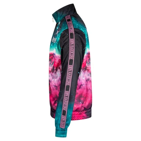 100% Hardcore Trackjacket "Into Space" green (XL)