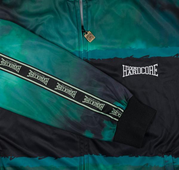 100% Hardcore Trainingsjacke "Neon Dog" gruen