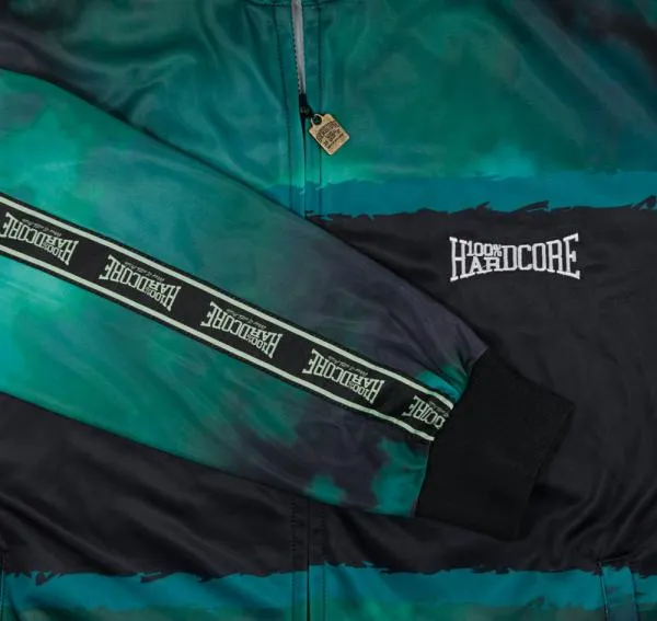 100% Hardcore Trainingsjacke "Neon Dog" gruen
