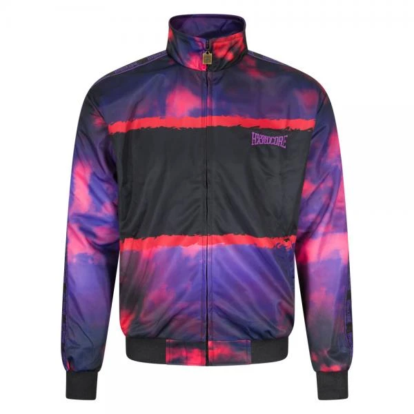 100% Hardcore Trackjacket "Neon Dog" purple