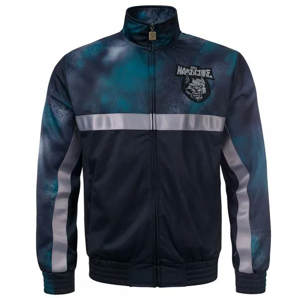 100% Hardcore Trainingsjacke "Rage" 2 tone gruen (S)