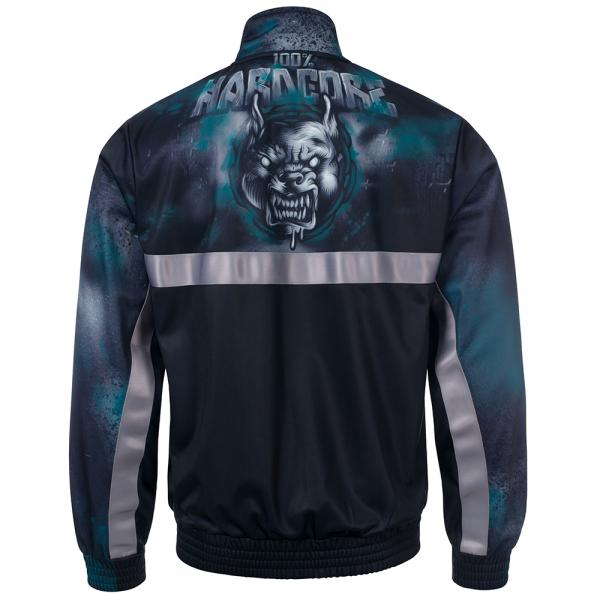 100% Hardcore Trainingsjacke "Rage" 2 tone gruen (S)